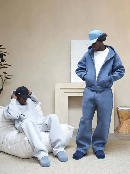 Relaxed Fit Mens Athletic Sweat Suit