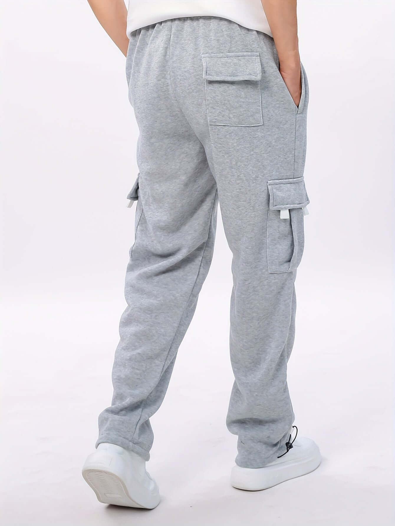 Warm Mens Jogger Pants with Extra Pockets