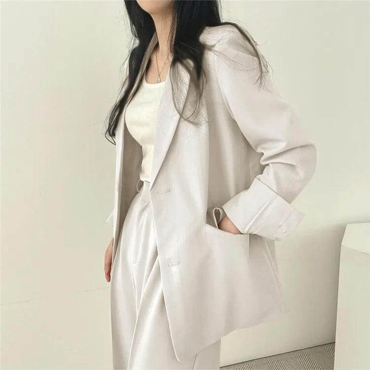 Classic Fit Jacket and Trousers Suit Set