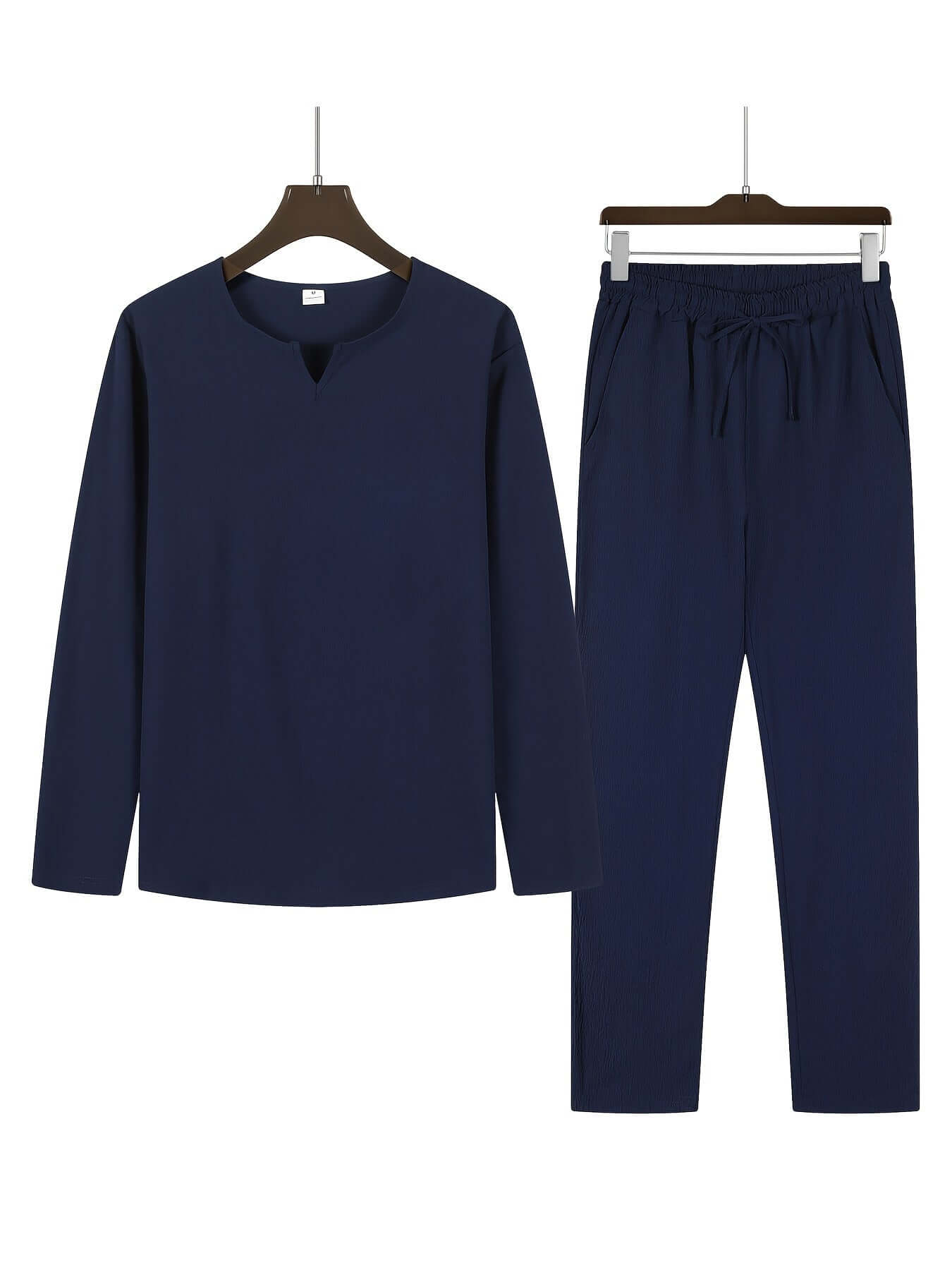 Relaxed Fit 2 Piece Mens Suit Set