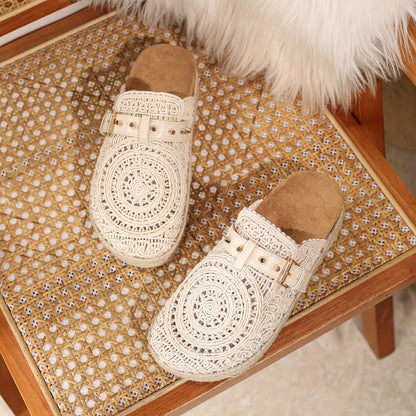 Bohemian Handmade Crochet Slippers