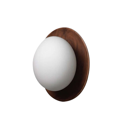 Simple Wooden LED Wall Light