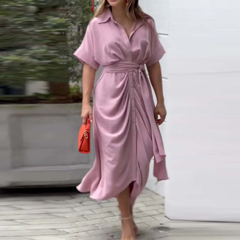 Ladies Floral Sundress with Ruffles