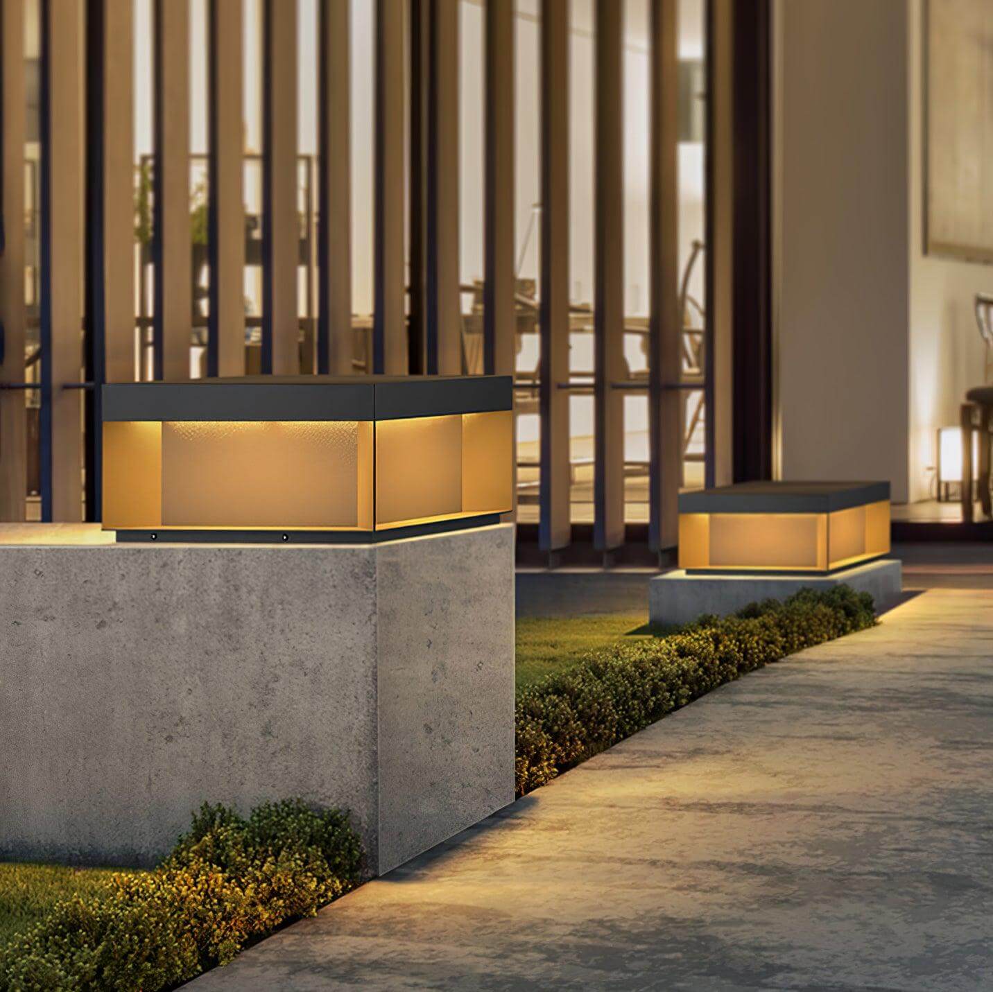 Waterproof Garden Post Lamp - Durable Outdoor Light