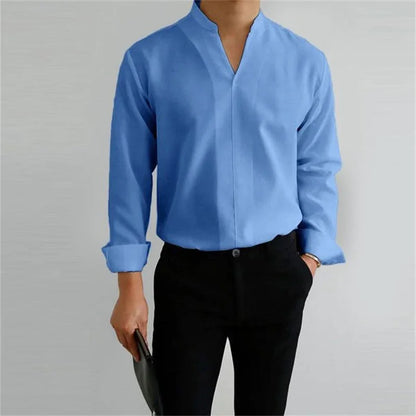Lightweight Breathable Classic Fit Men's Summer Shirt