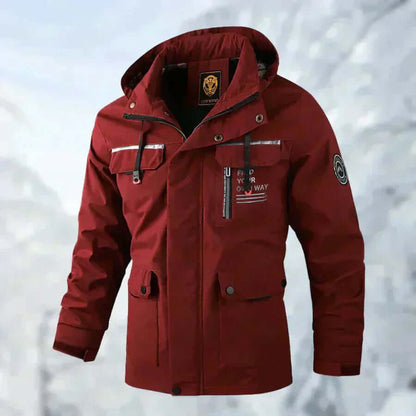 Warm Insulated Men's Down Parka Coat