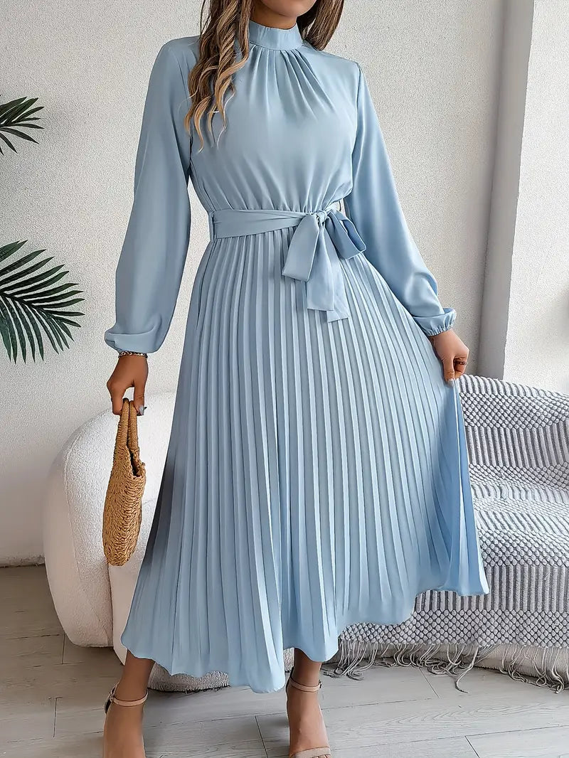 Flared Waist MIDI Dress for Ladies
