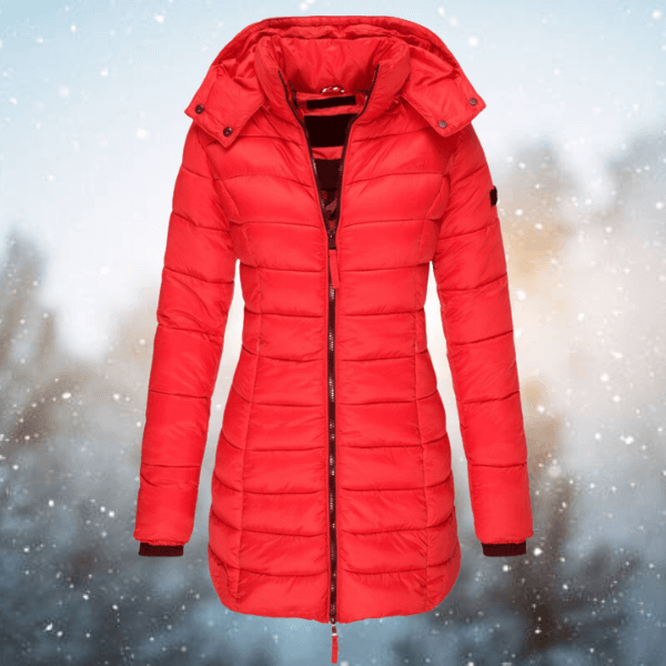 Warm Women's Down Filled Parka Coat