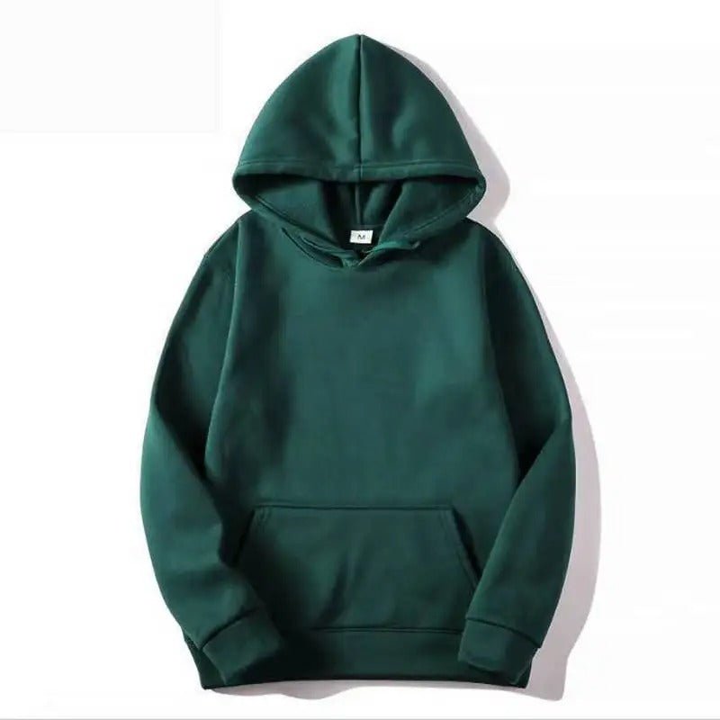 Women's Cozy Pullover Hoodie with Pockets and Long Sleeves