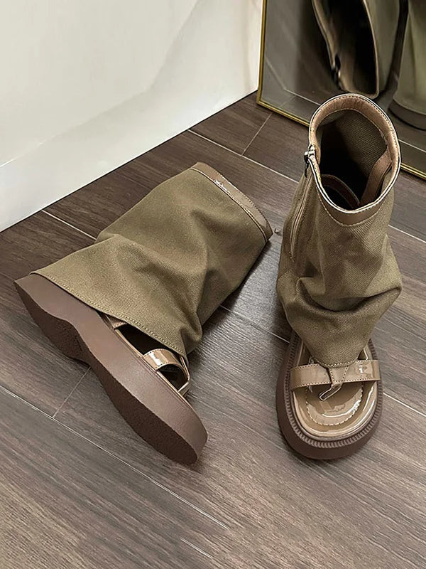 Ankle Strap Boots for Ladies