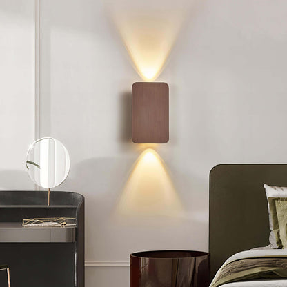 Versatile Rectangular Wall Light with Dimmable LED