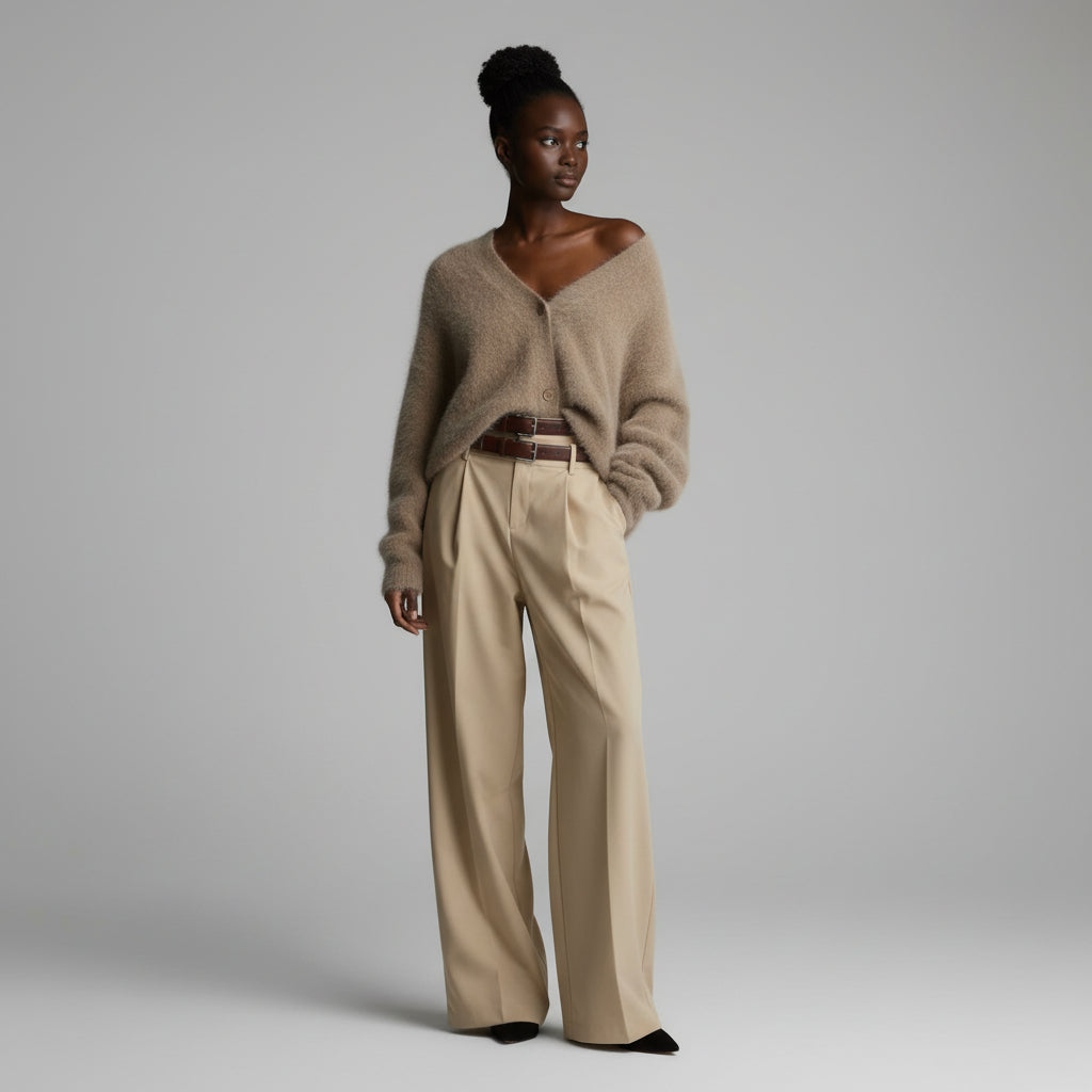 Delia Louisa - Chic Knit Sweater - Luxivelle