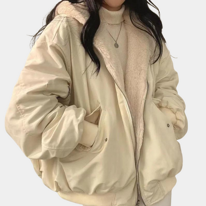 Large Warm Parka Coat for Ladies