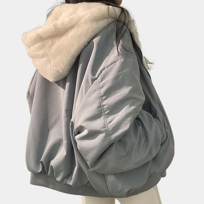 Large Warm Parka Coat for Ladies