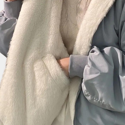 Large Warm Parka Coat for Ladies