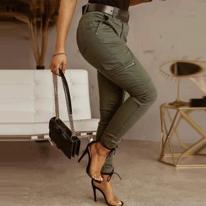 Hayley | Stylish Cargo Jeans