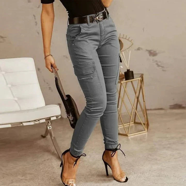 Hayley | Stylish Cargo Jeans