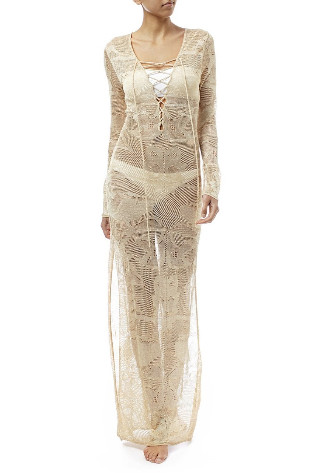 Maria | Transparent Beach Dress