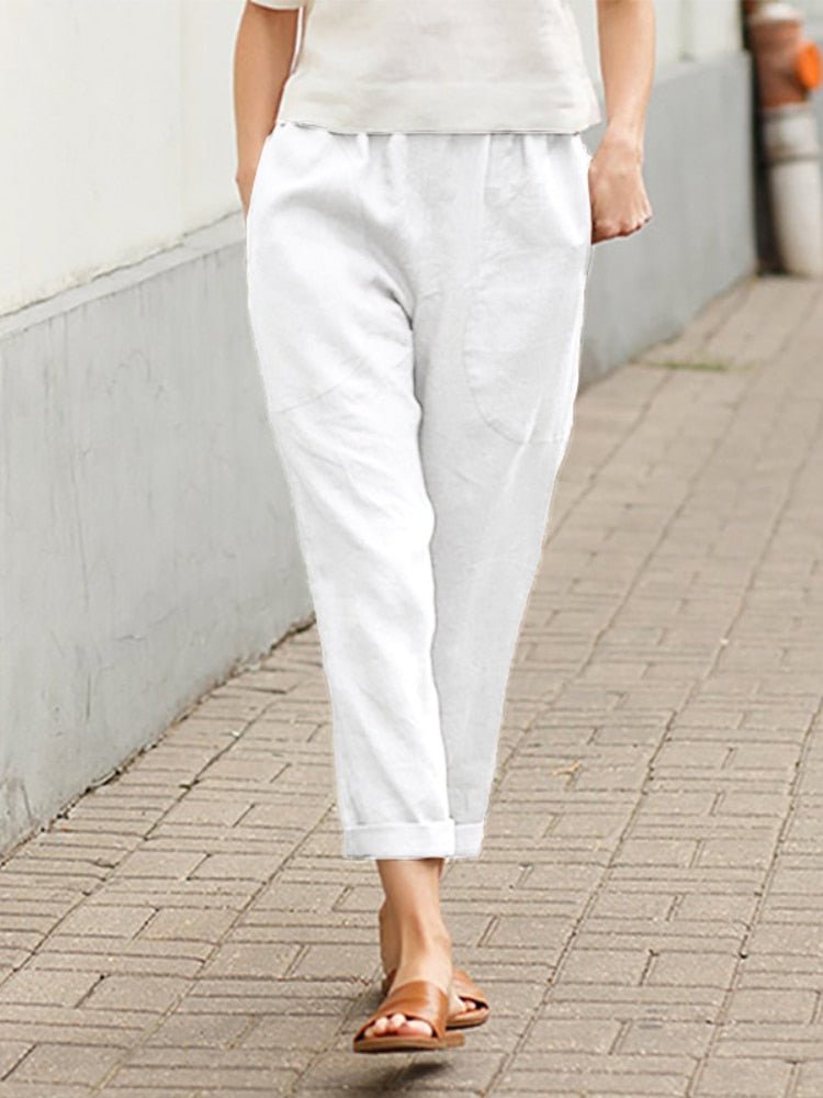 Comfortable Loose Fit Women's Summer Trousers