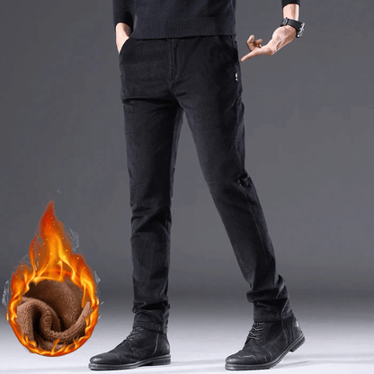 Warm Insulated Corduroy Snow Pants