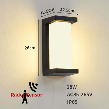 Automatic LED Security Wall Lamp Indoor/Outdoor