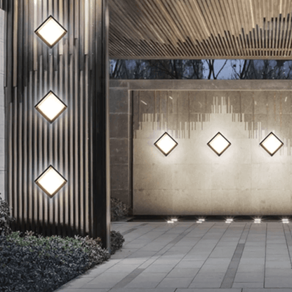 Weatherproof Motion Sensor Security Lamp