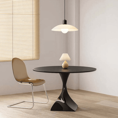 Sleek Clear Glass Hanging Light Fixture