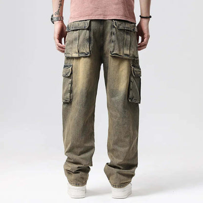 Classic Casual Multi Pocket Work Pants