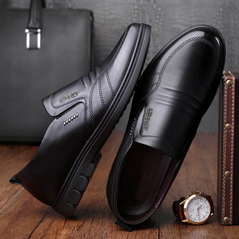 Logan | Comfortable non-slip leather shoes