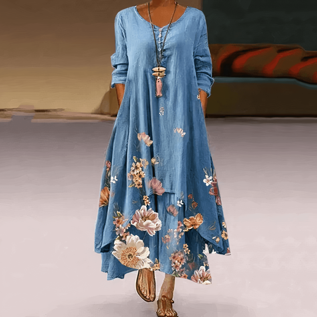 Classic Casual Women's Dress