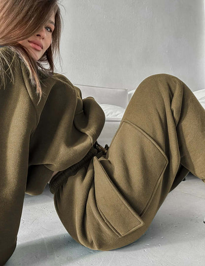 Comfy Women's Hoodie and Sweatpants Set