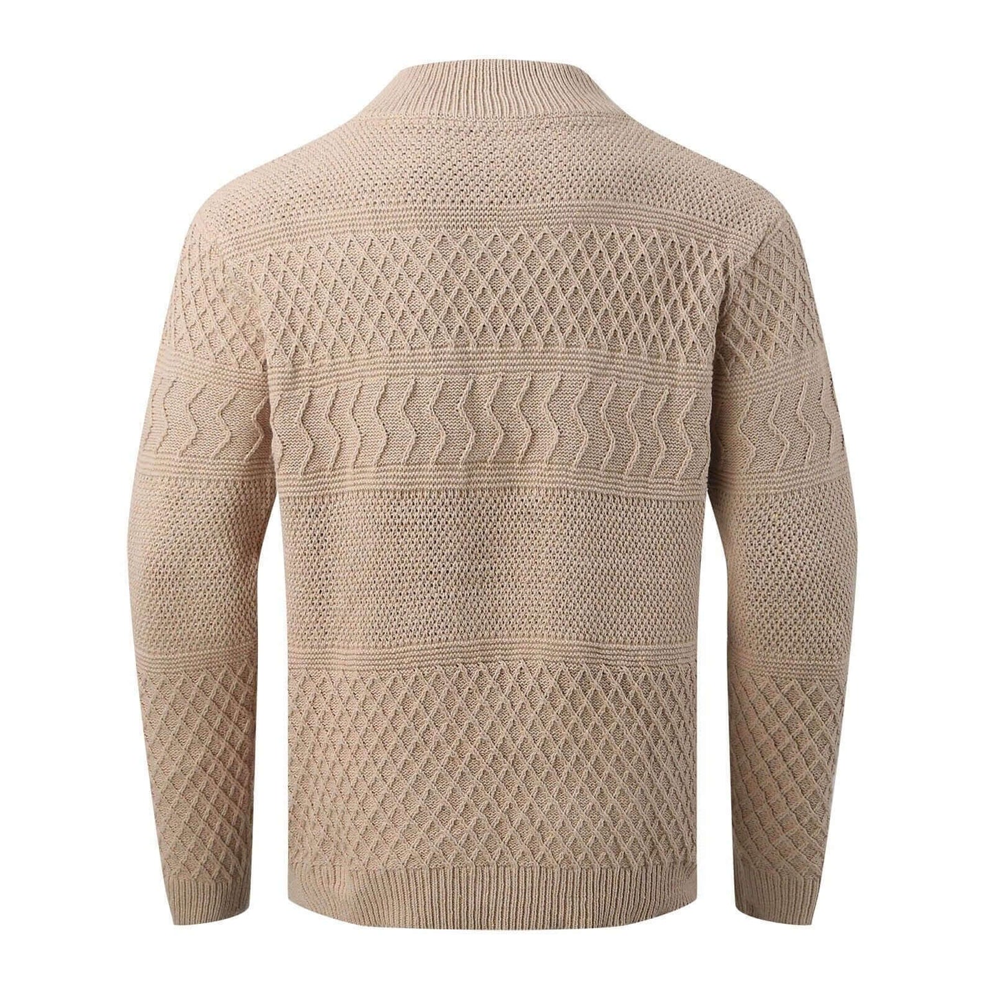 Relaxed Fit Mens Sweater Cardigan