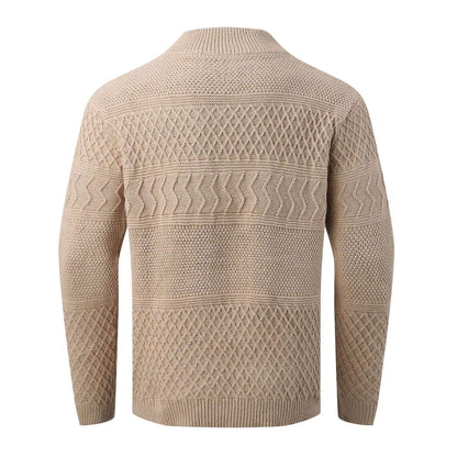 Relaxed Fit Mens Sweater Cardigan