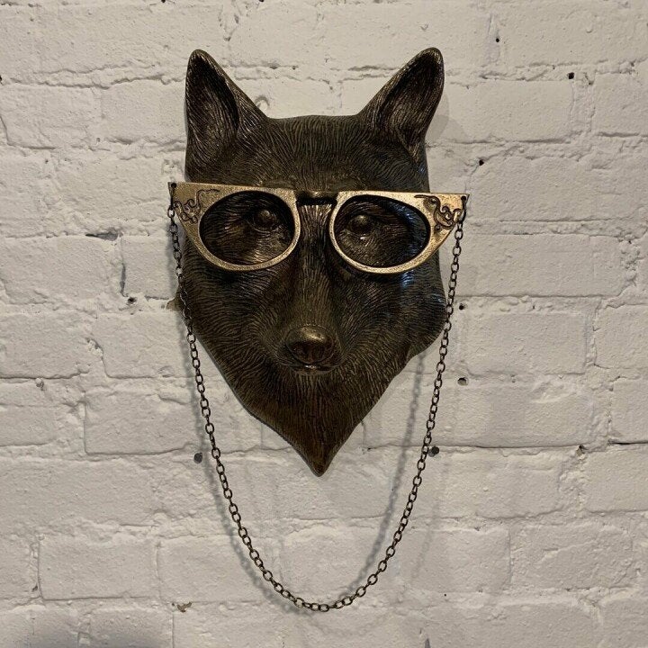 Fun Animal Head Wall Art – Colorful Home Decoration