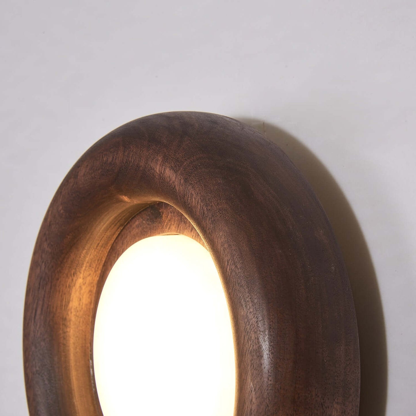 Contemporary Wooden Led Wall Lamp
