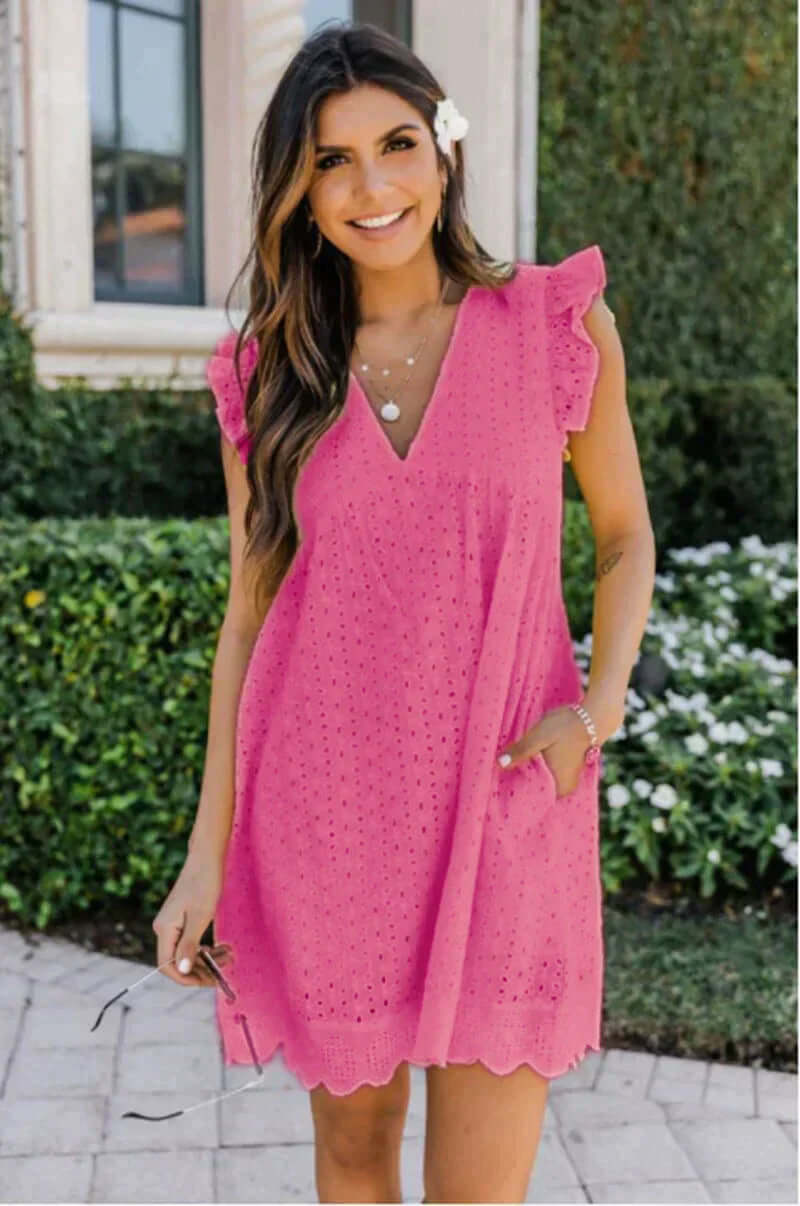 Ladies Floral Off Shoulder Sundress