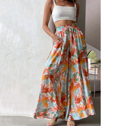 Comfortable Women's Elastic Waist Pants
