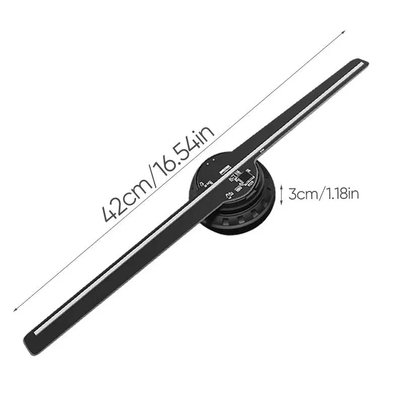 Colorful LED Fan Light Projector