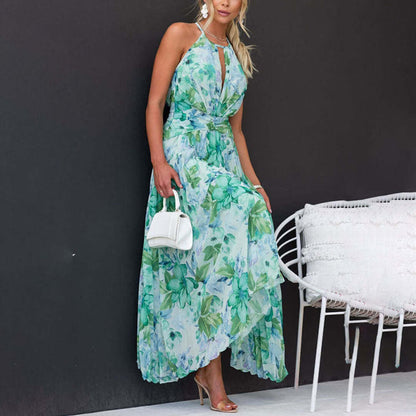 Beautiful Strapless Long Evening Dress - Loose Fit