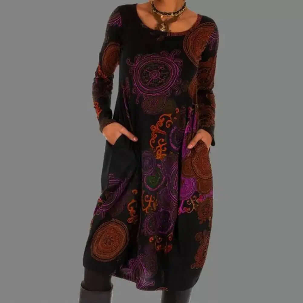 Pretty Summer Floral Midi Dress - Luxivelle