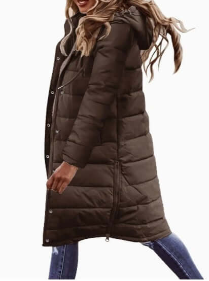 Warm Insulated Ladies Parka Jacket