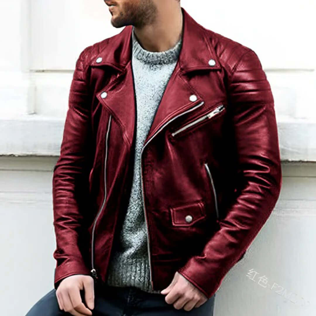Leather Motorcycle Jacket