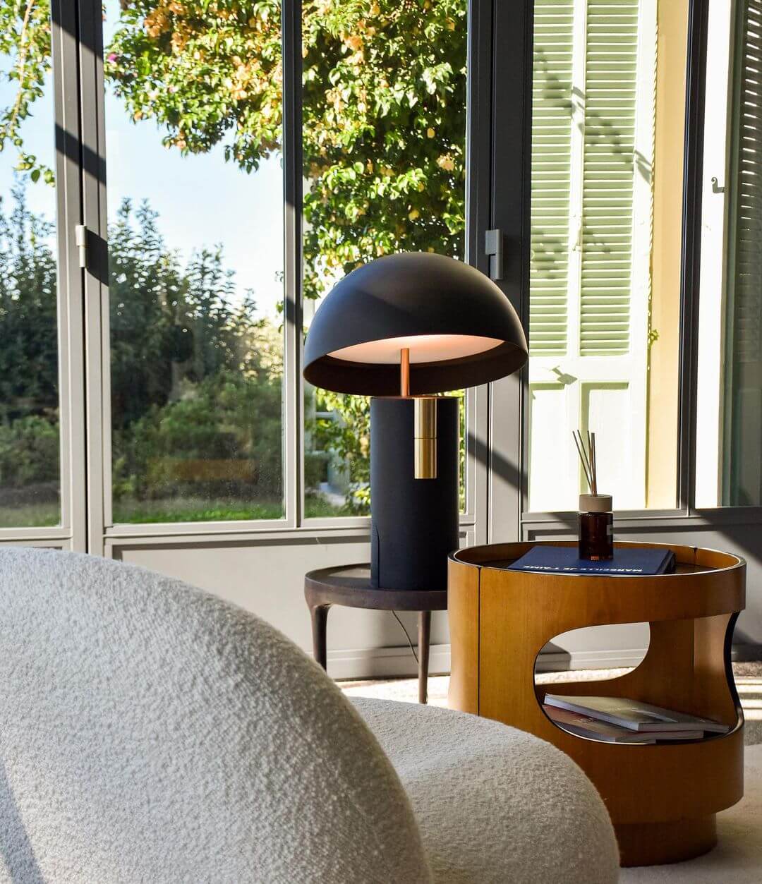 Contemporary Spinning LED Desk Lamp
