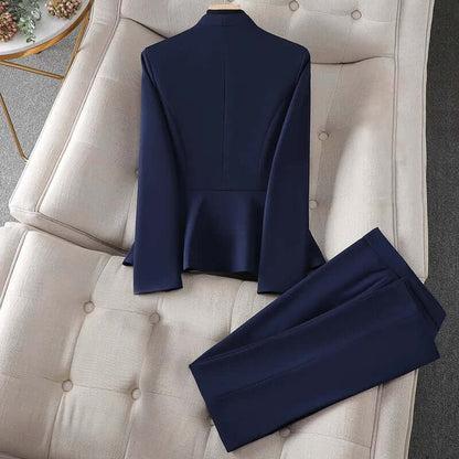 Petite Tailored Business Suit Set