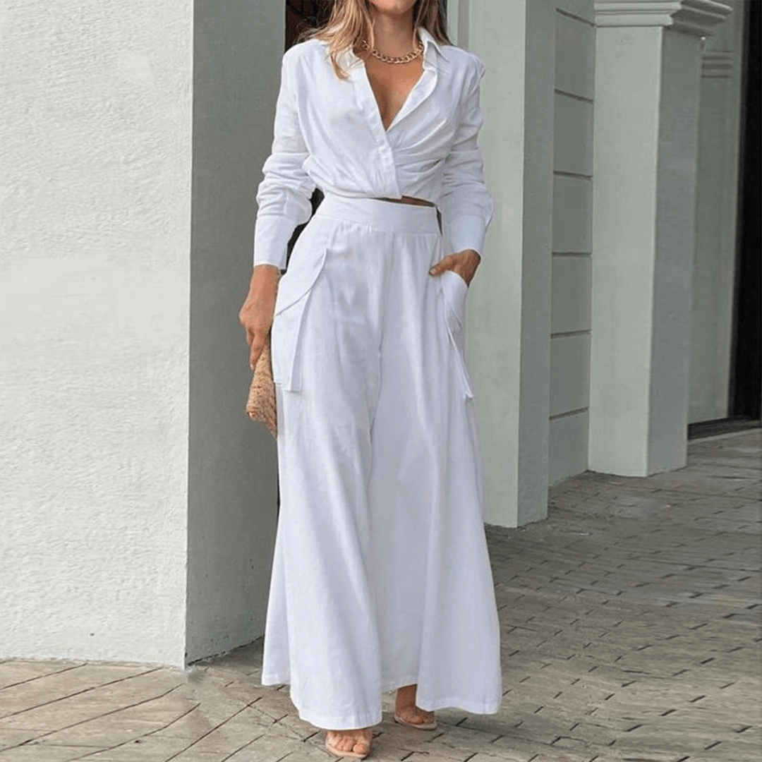Ladies' Short Tank & Loose Fit Pants