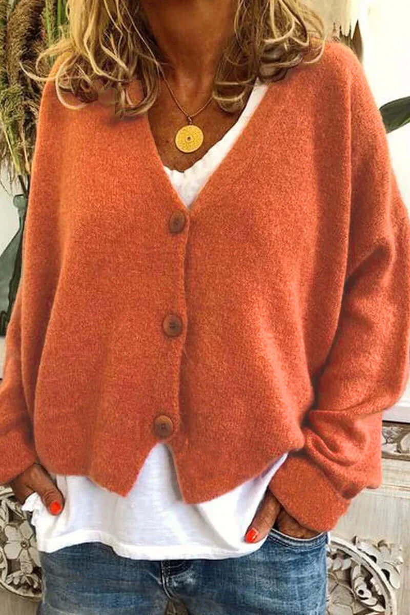 Colorful Patchwork Open Front Women's Cardigan