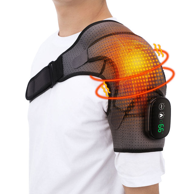 Warm Shoulder Support Massager Wrap