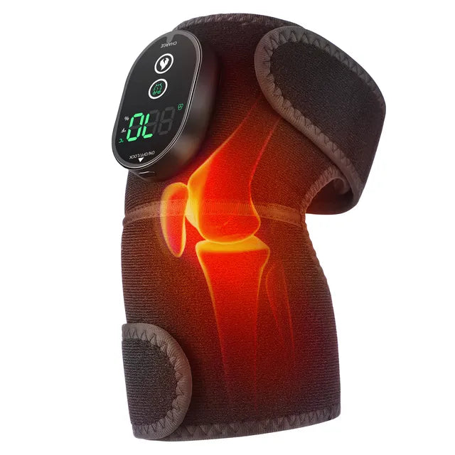 Heated Knee Support Wrap for Pain Relief and Therapy - Luxivelle