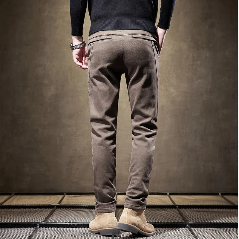 Comfortable Men's Relaxed Fit Pants with Pockets