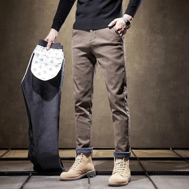 Comfortable Men's Relaxed Fit Pants with Pockets